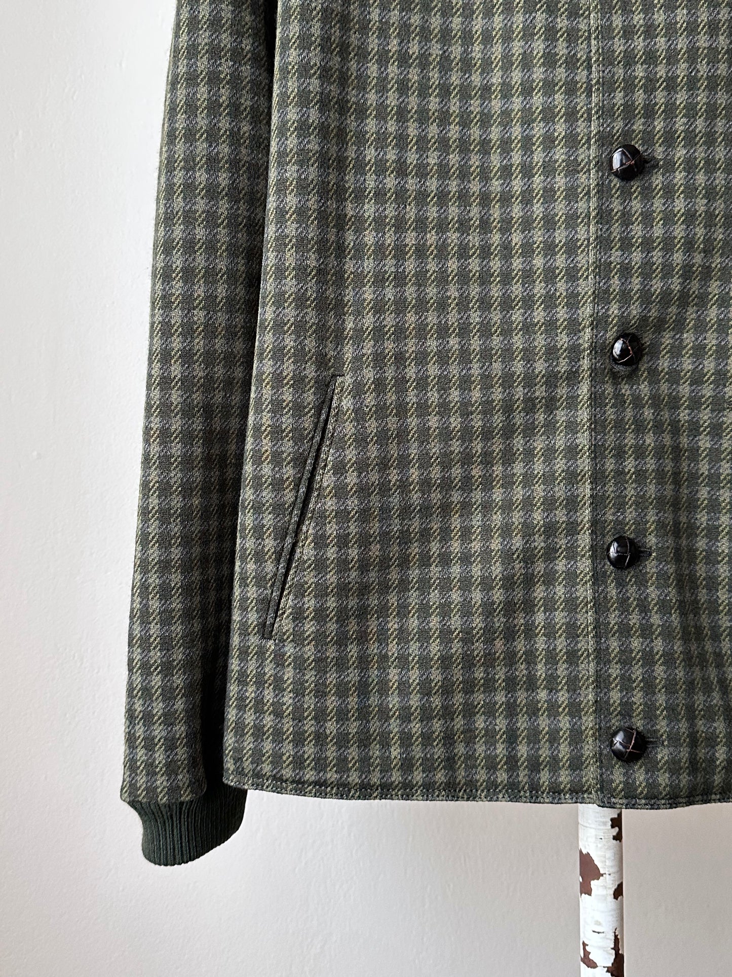 70s French wool sports jacket