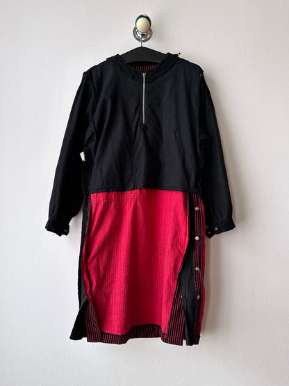 80s unique cotton dress