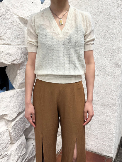 80s Czechoslovakia knit tee dead stock