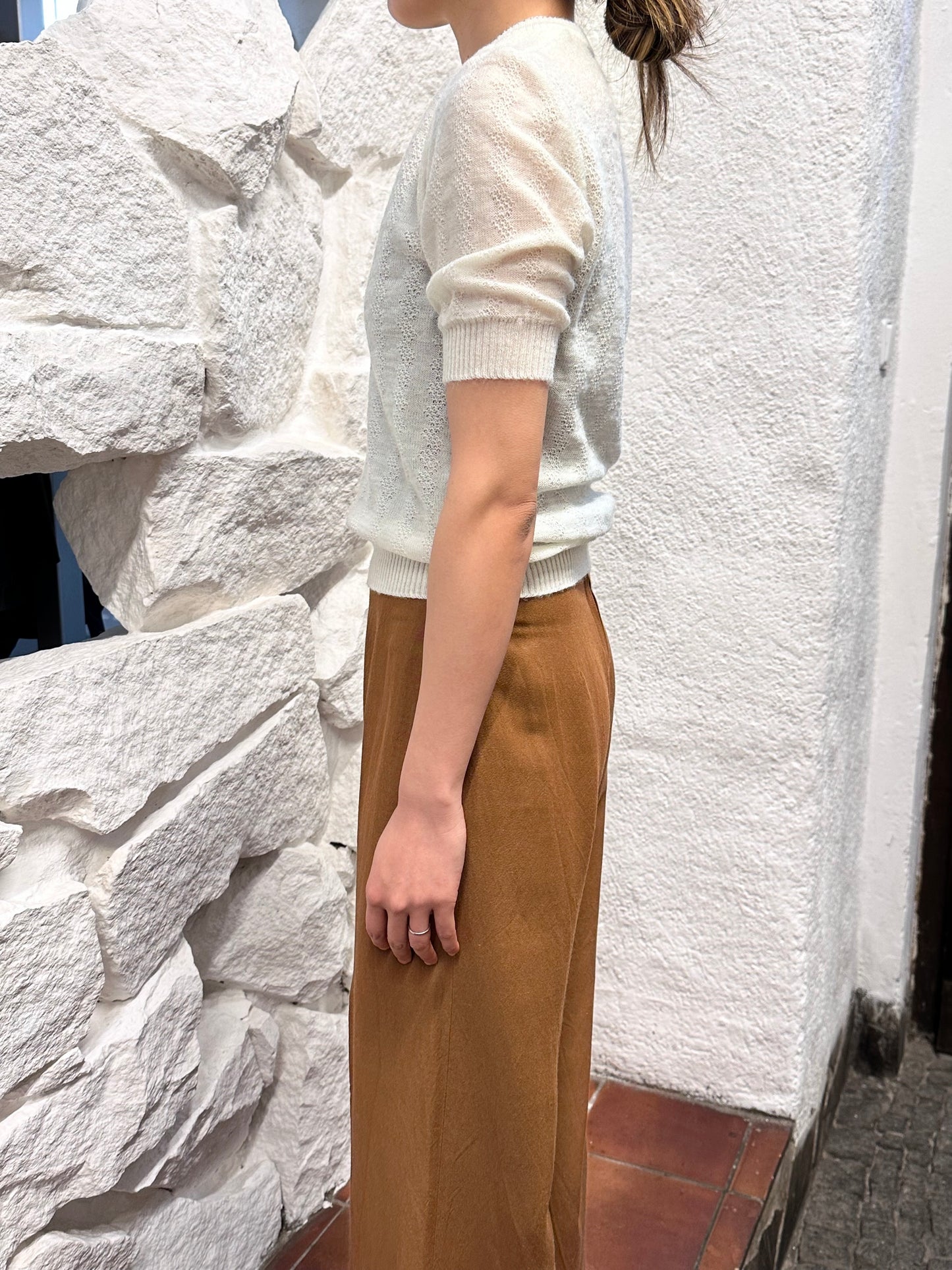 80s Czechoslovakia knit tee dead stock