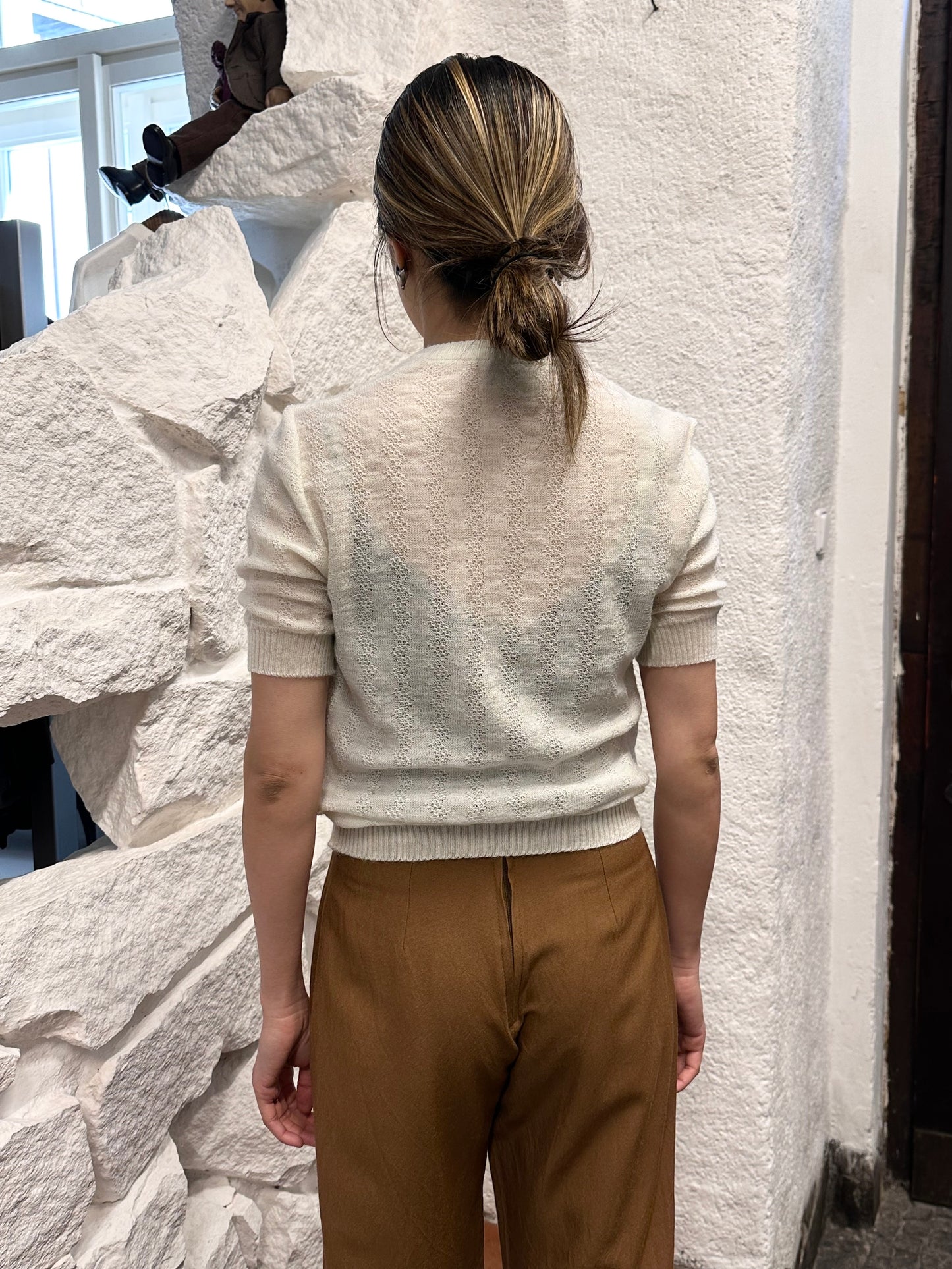 80s Czechoslovakia knit tee dead stock