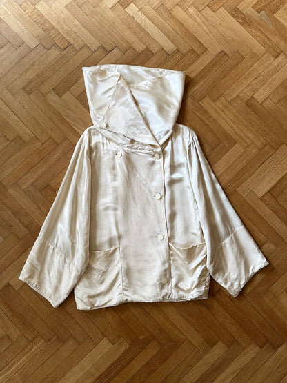 1980-90s Switzerland rayon satin jacket