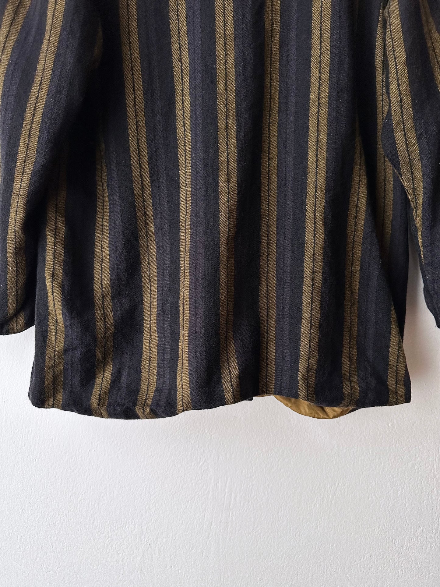 80s striped tailored jacket