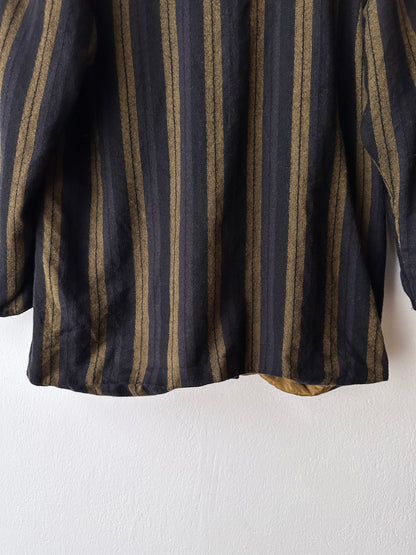 80s striped tailored jacket