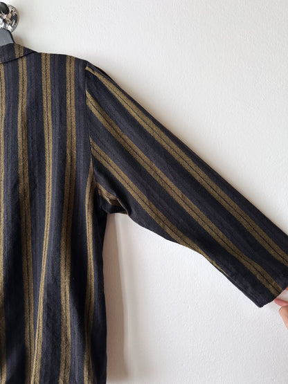 80s striped tailored jacket