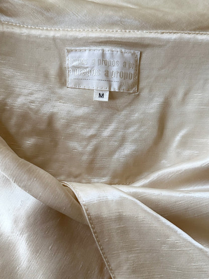 1980-90s Switzerland rayon satin jacket