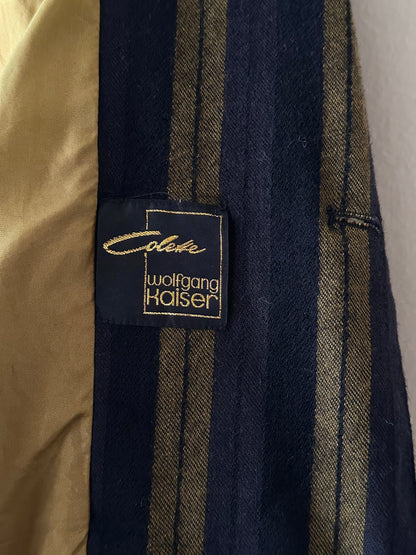 80s striped tailored jacket