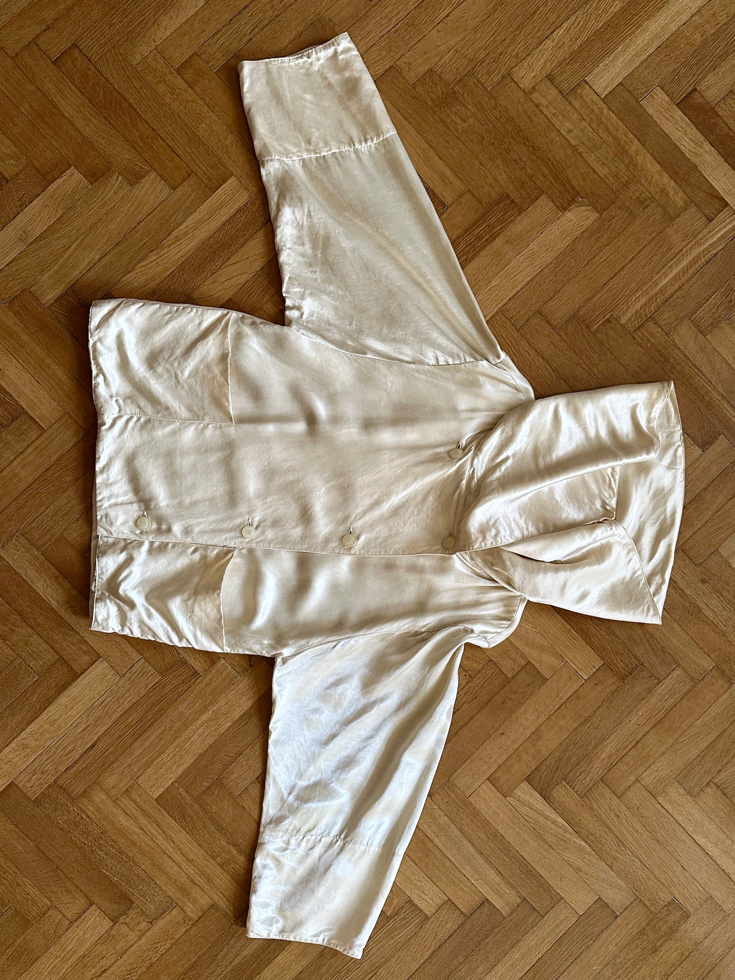 1980-90s Switzerland rayon satin jacket