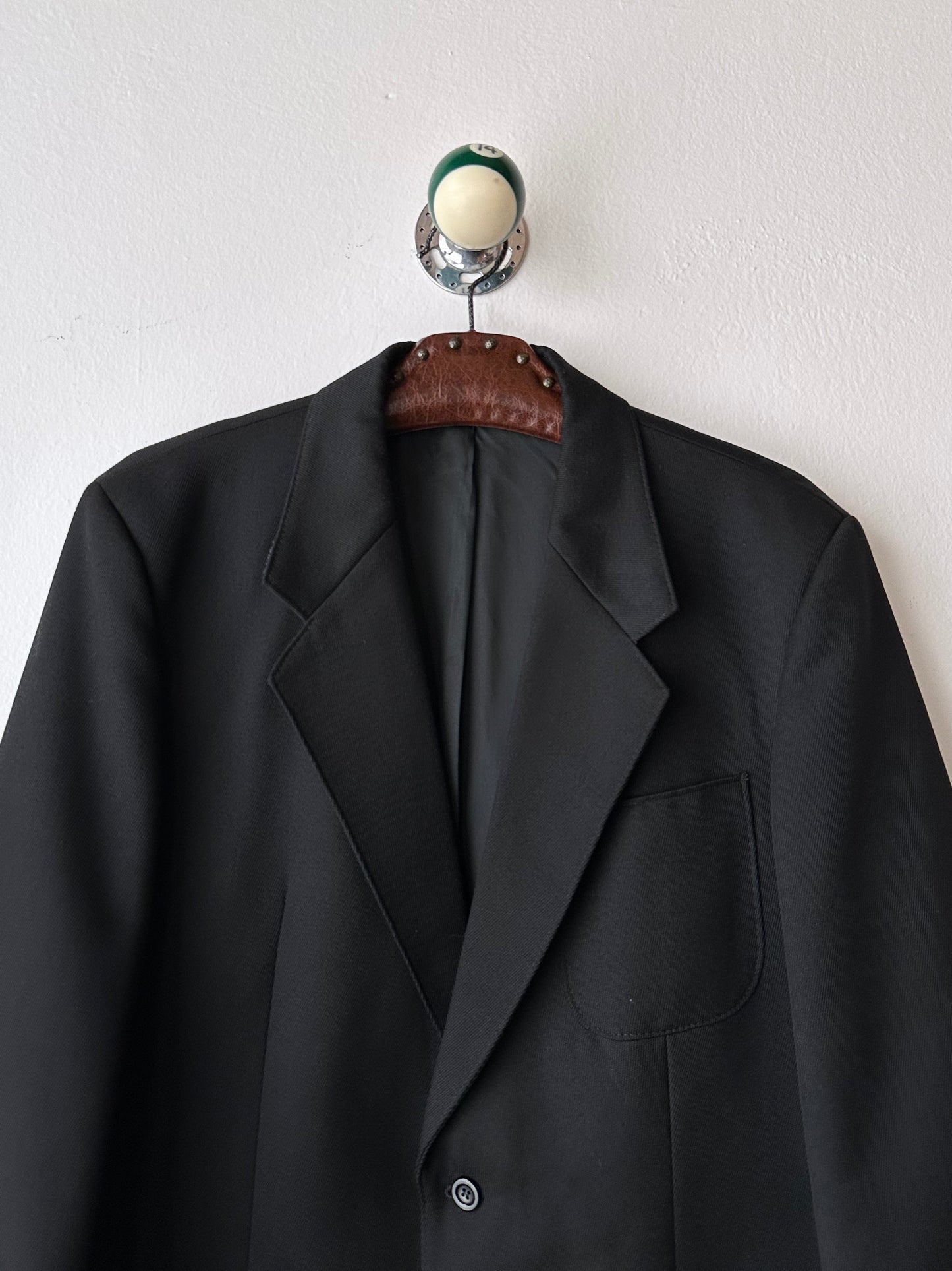 70s wool tailored jacket