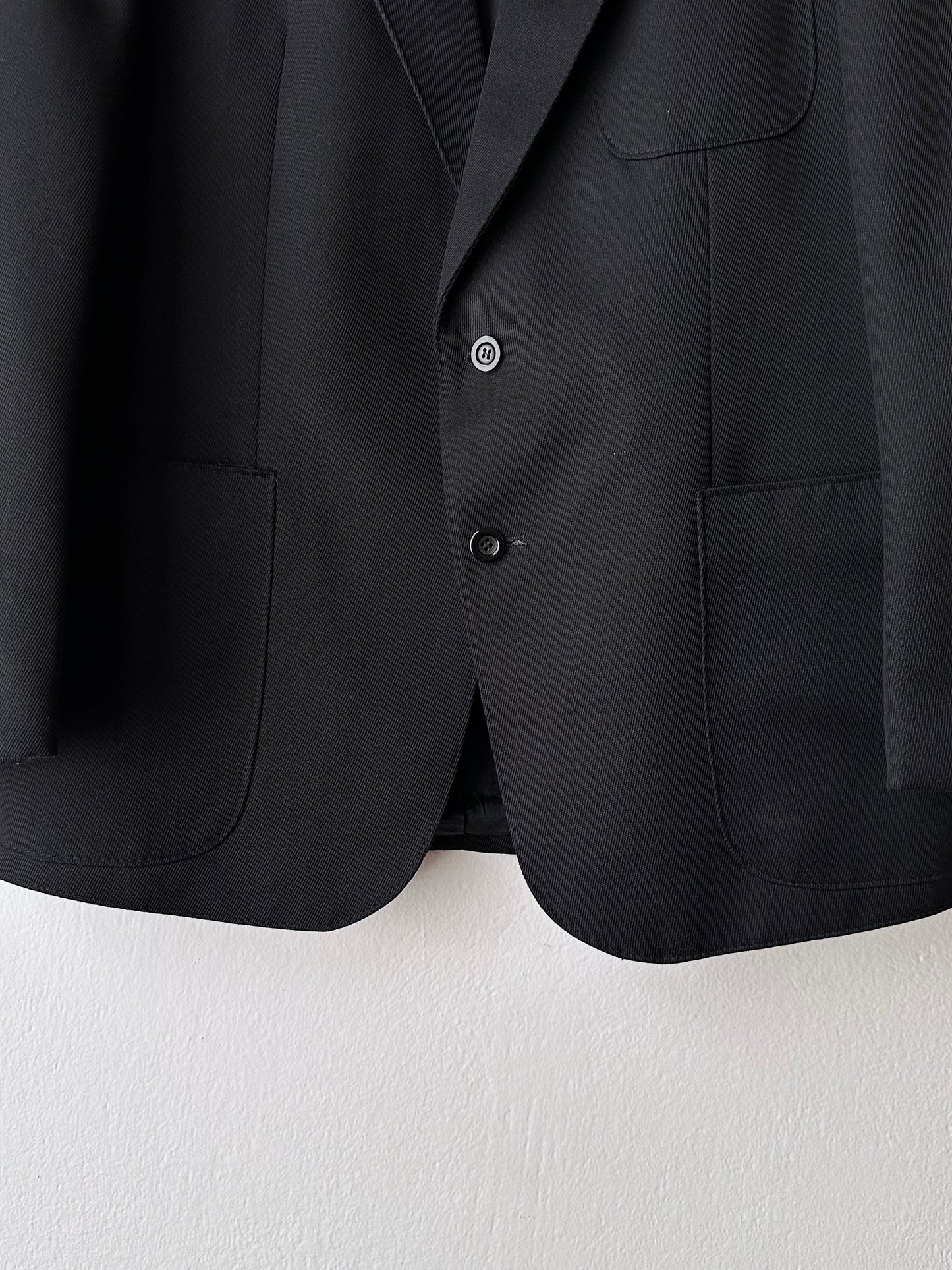 70s wool tailored jacket