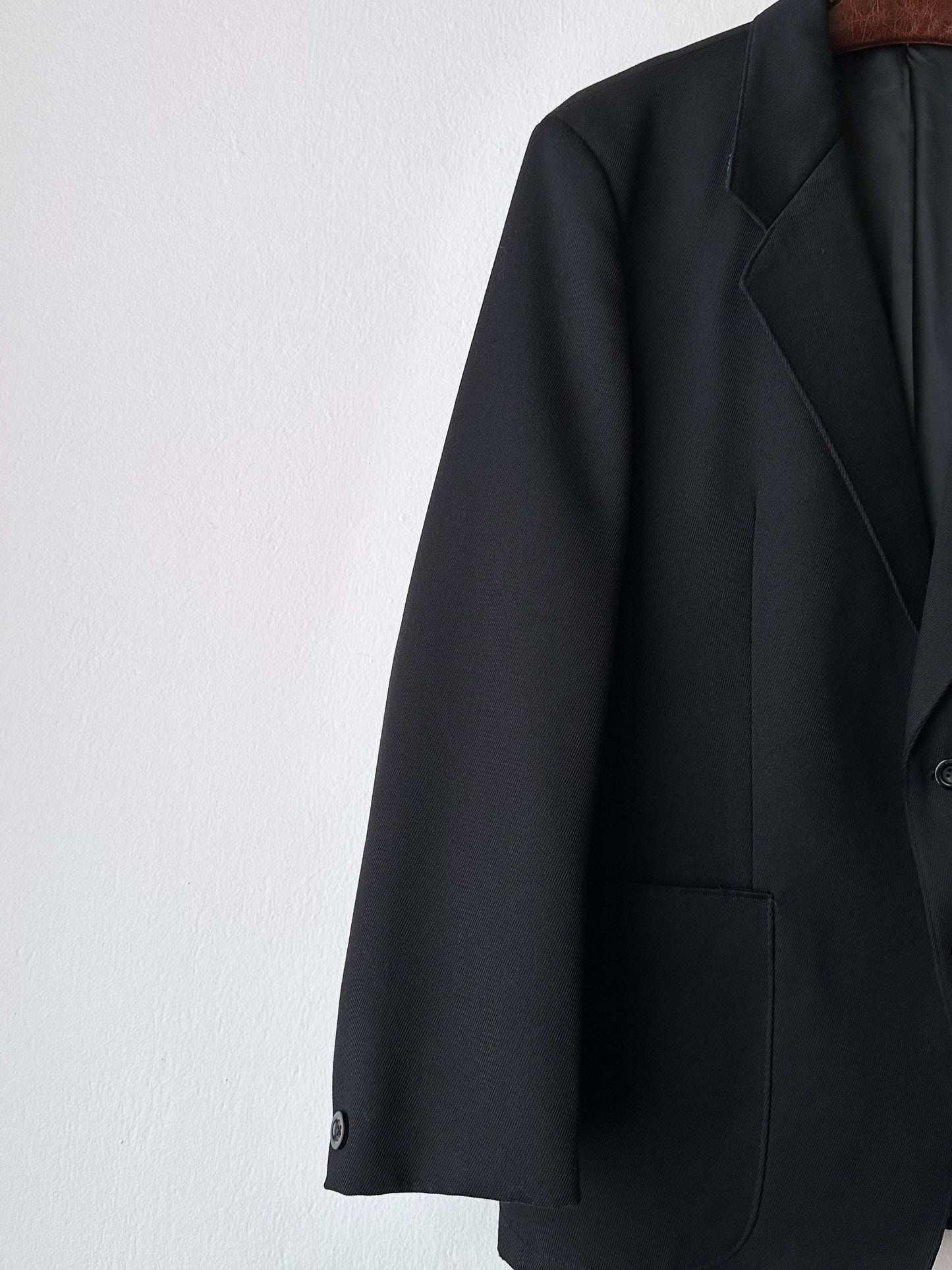 70s wool tailored jacket