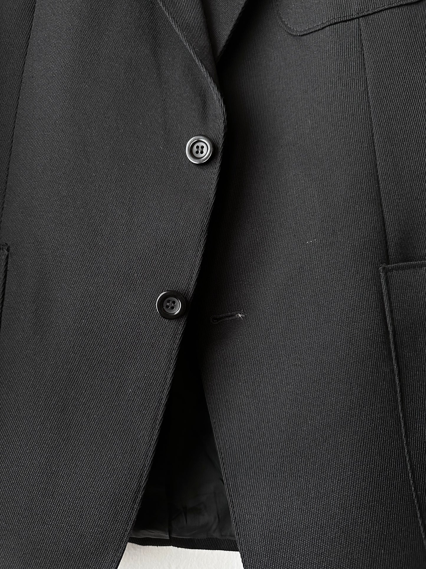 70s wool tailored jacket