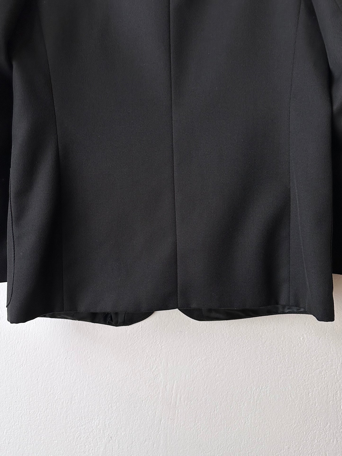 70s wool tailored jacket