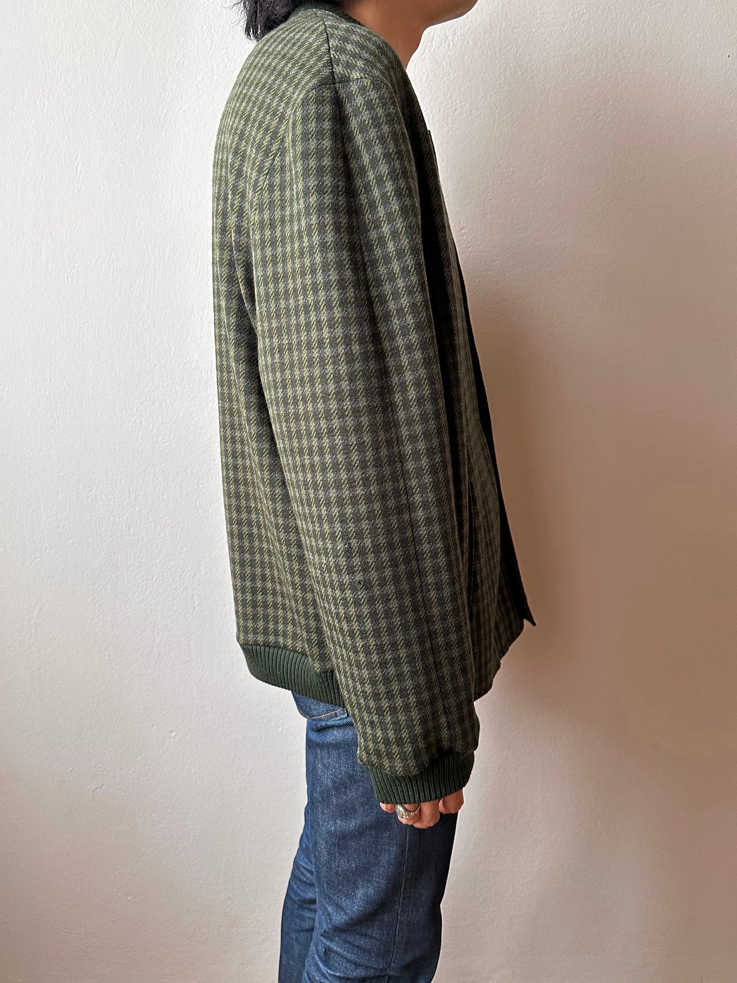 70s French wool sports jacket