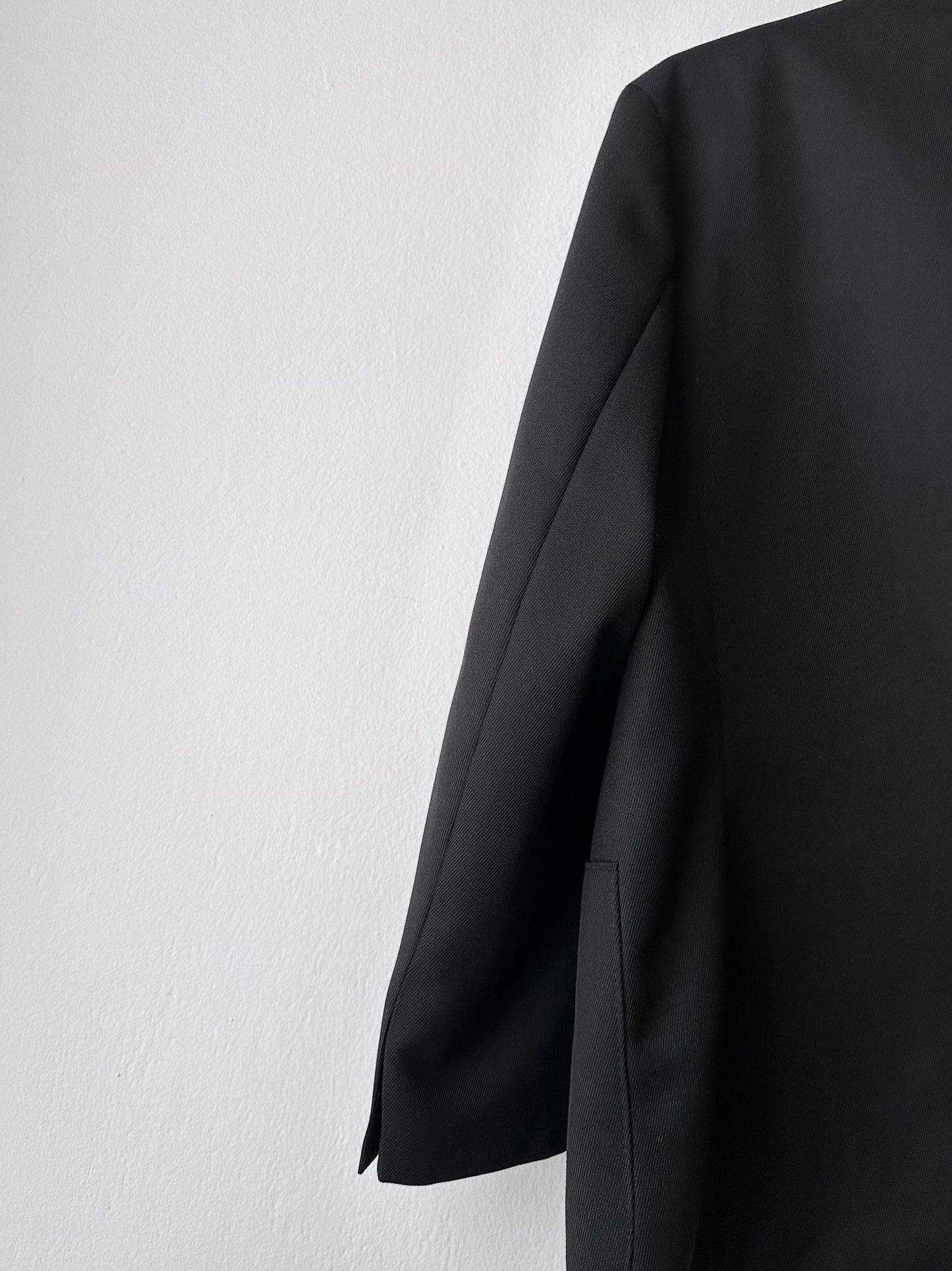 70s wool tailored jacket