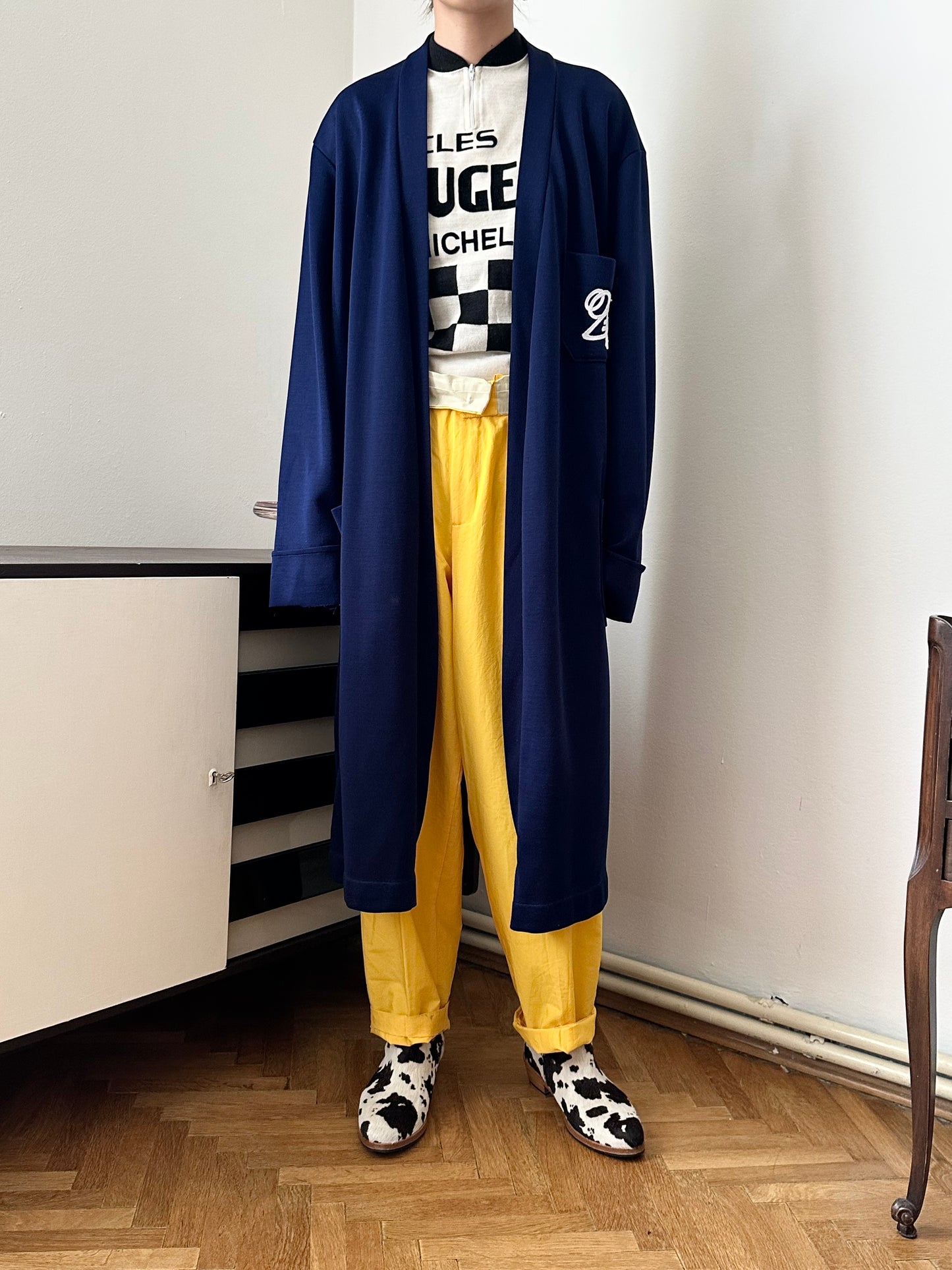 1970s jersey robe