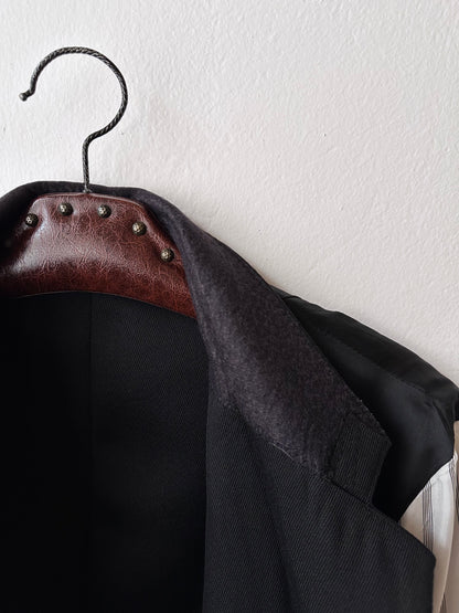 70s wool tailored jacket