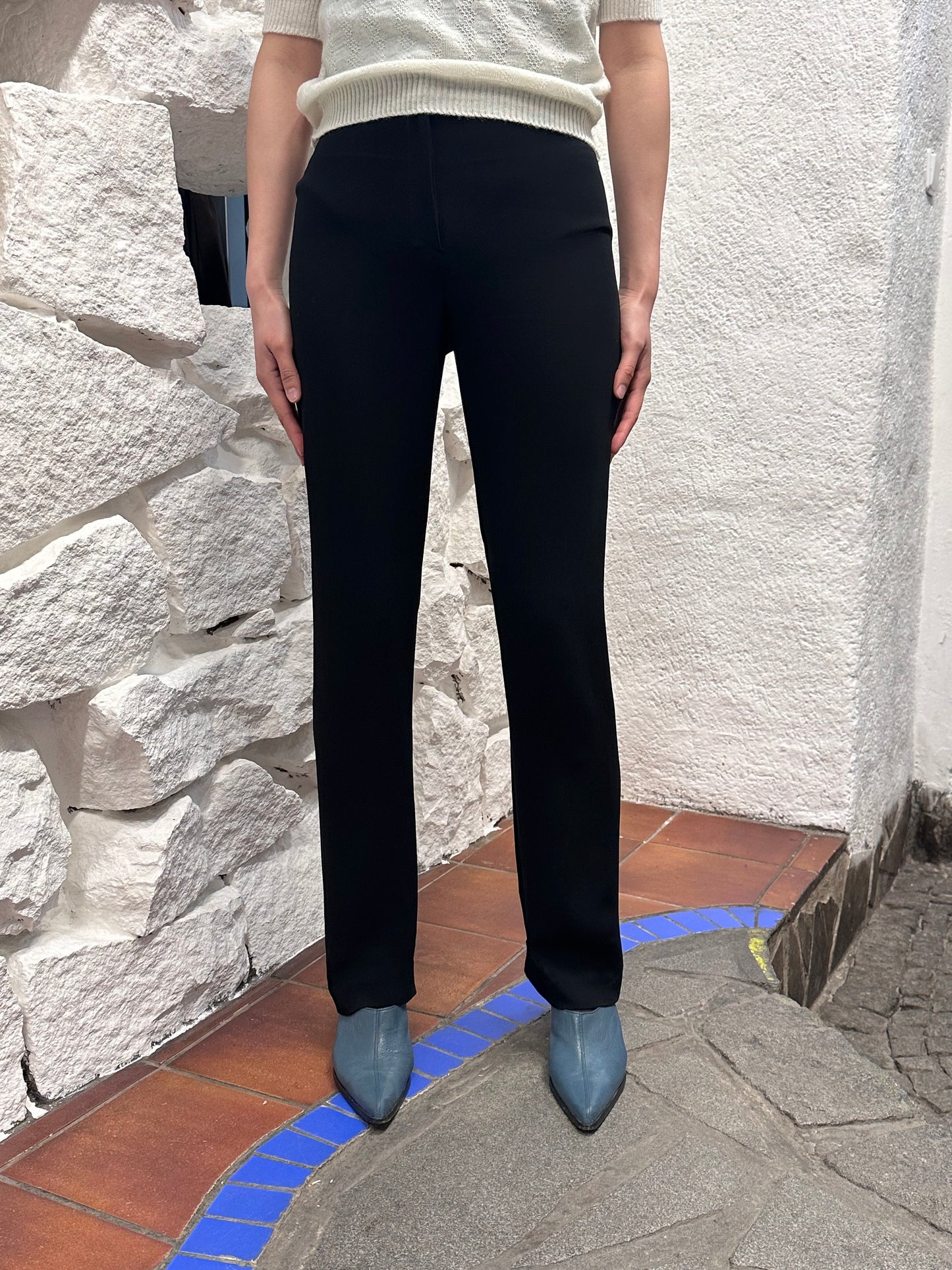 Gianni Versace black slacks