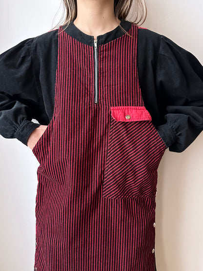 80s unique cotton dress