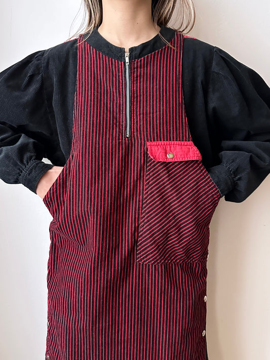 80s unique cotton dress