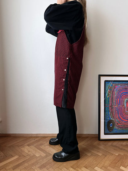 80s unique cotton dress