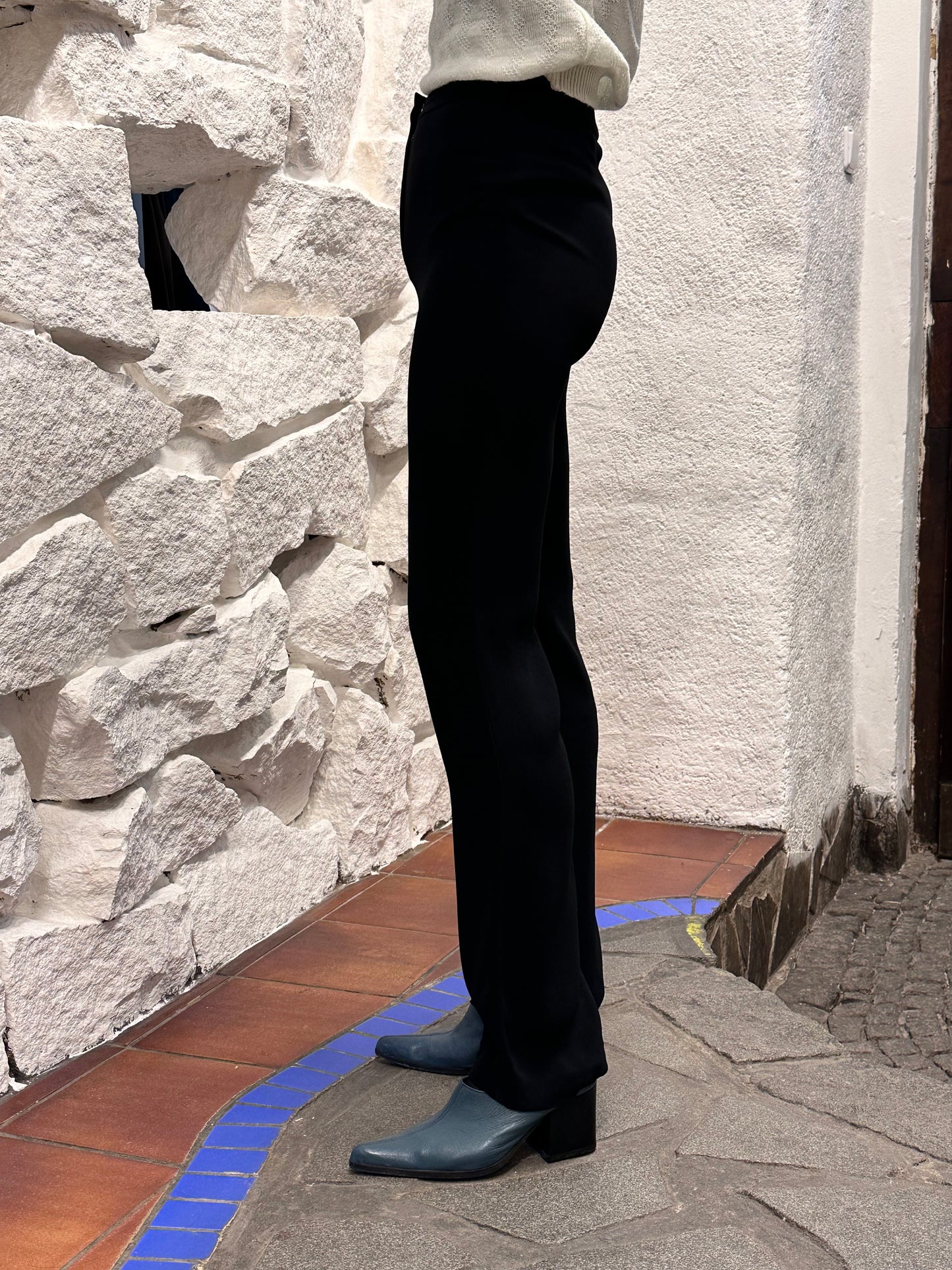 Gianni Versace black slacks