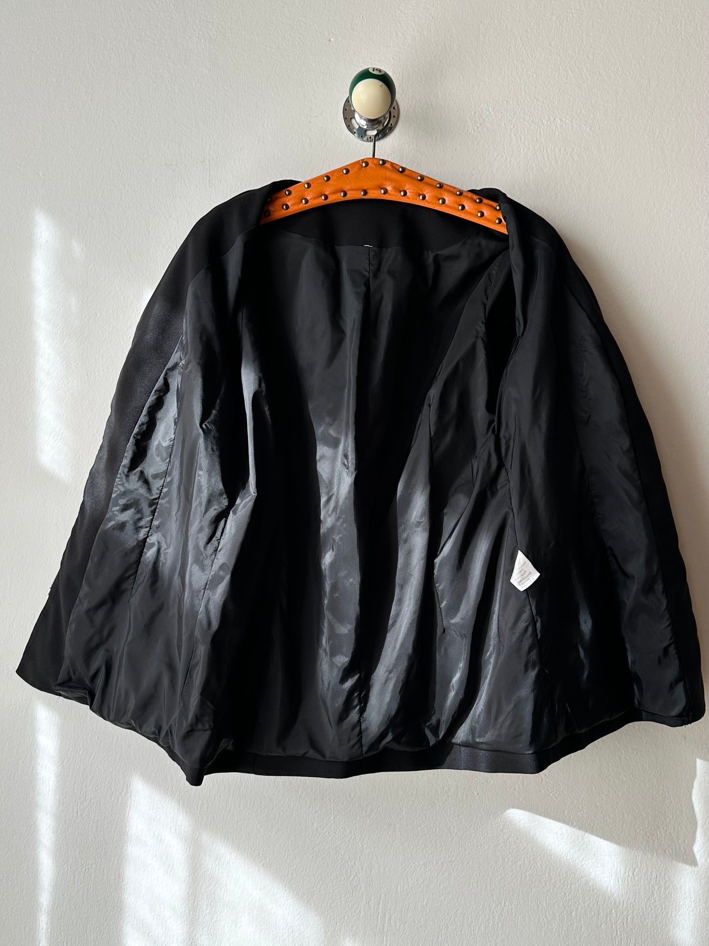 80s German zip-up tailored jacket