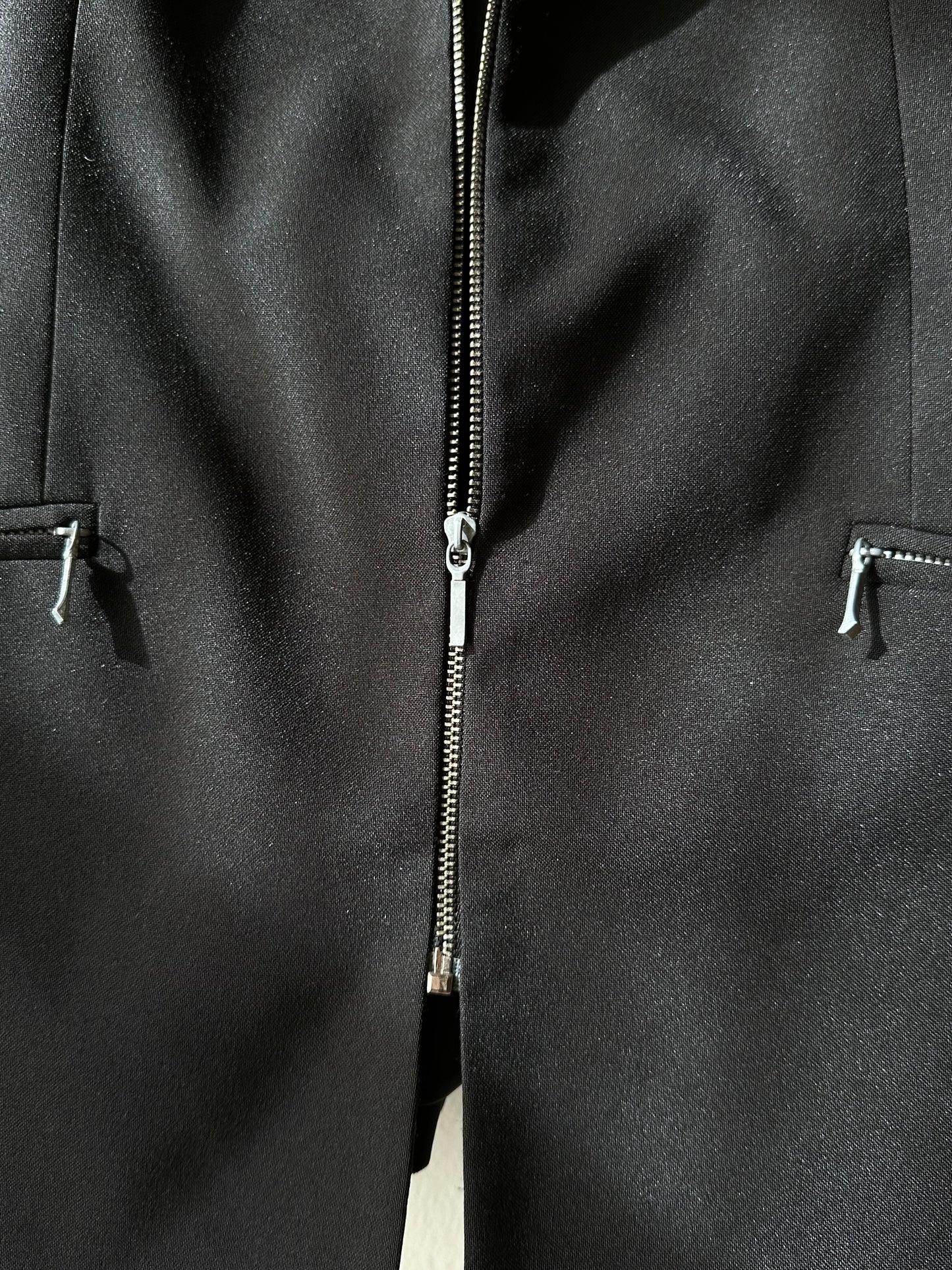 80s German zip-up tailored jacket
