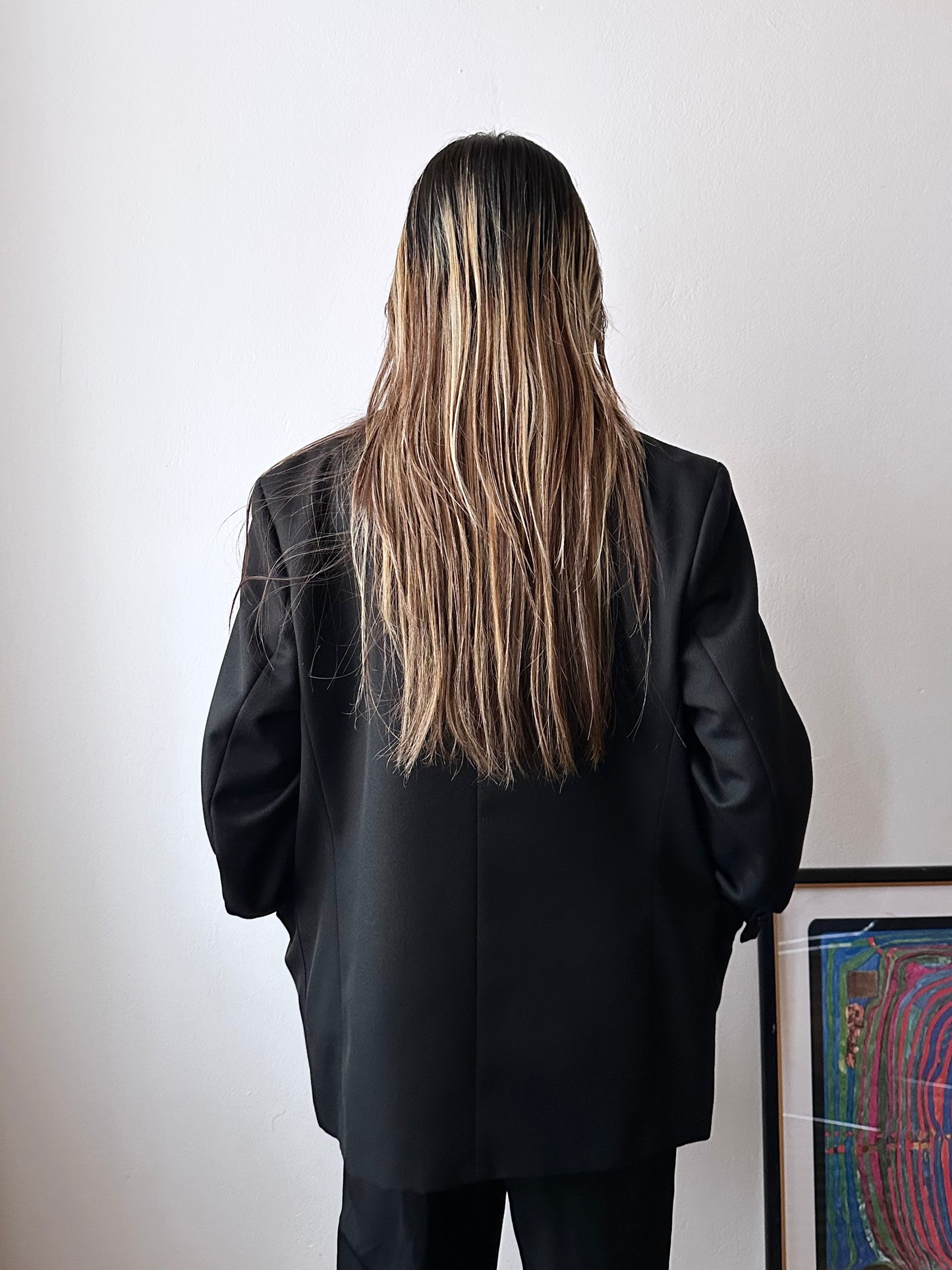 70s wool tailored jacket