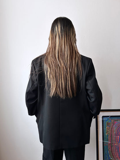 70s wool tailored jacket