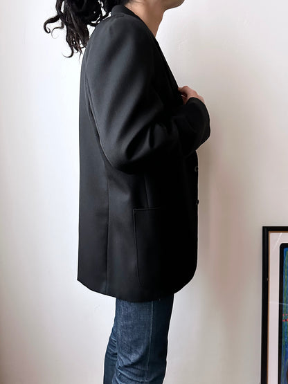 70s wool tailored jacket