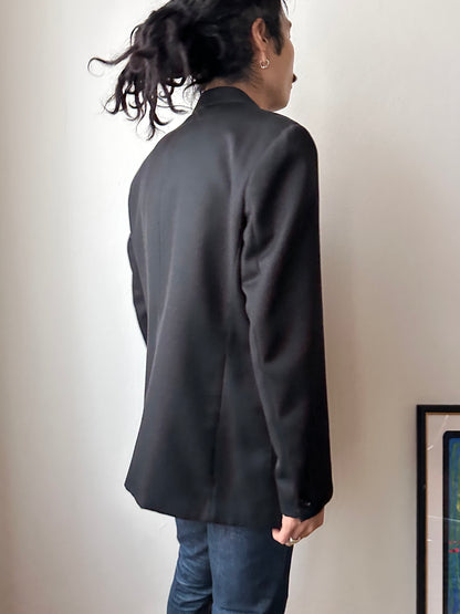 70s wool tailored jacket