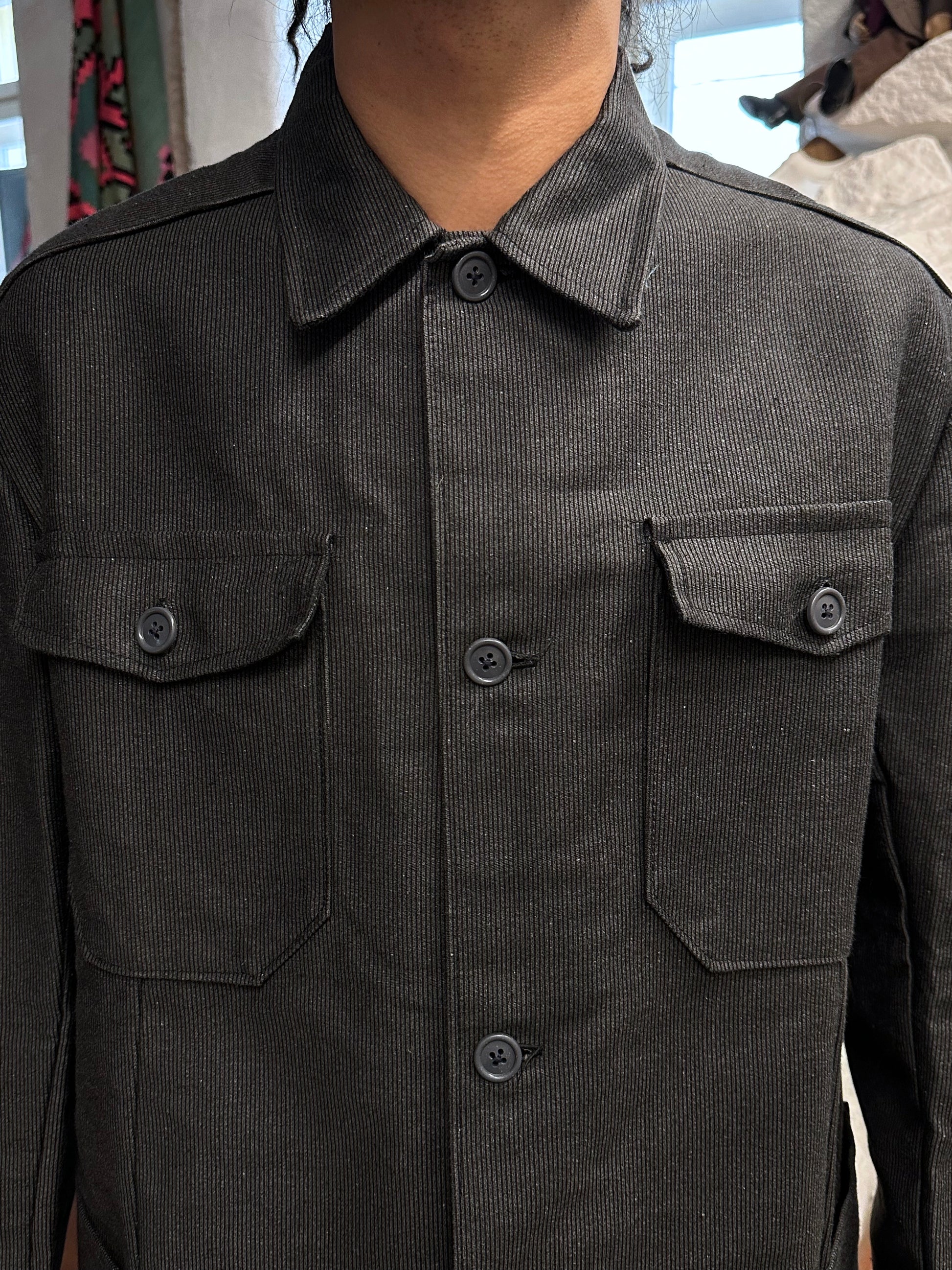 1960's 60年代 Work Jacket Cotton pique Dead stock Toto Vintage clothing store Antique shop Vintage clothing shop Praha Prague コットン ピケ 古着屋 アンティークショップ プラハ ユーロワーク ユーロ古着 ヨーロッパ古着 古着卸