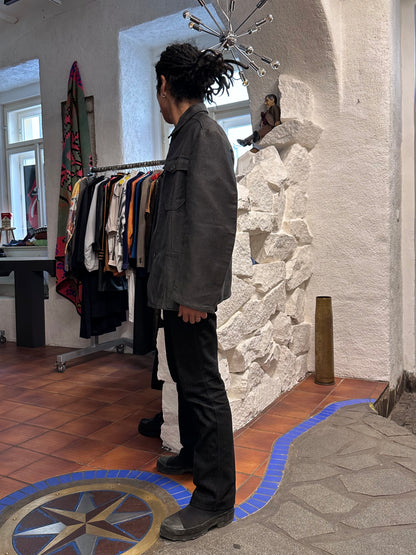 1960's 60年代 Work Jacket Cotton pique Dead stock Toto Vintage clothing store Antique shop Vintage clothing shop Praha Prague コットン ピケ 古着屋 アンティークショップ プラハ ユーロワーク ユーロ古着 ヨーロッパ古着 古着卸