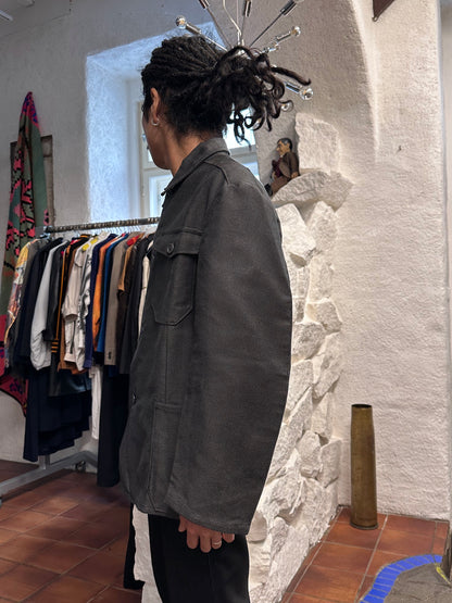 1960's 60年代 Work Jacket Cotton pique Dead stock Toto Vintage clothing store Antique shop Vintage clothing shop Praha Prague コットン ピケ 古着屋 アンティークショップ プラハ ユーロワーク ユーロ古着 ヨーロッパ古着 古着卸