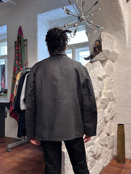 1960's 60年代 Work Jacket Cotton pique Dead stock Toto Vintage clothing store Antique shop Vintage clothing shop Praha Prague コットン ピケ 古着屋 アンティークショップ プラハ ユーロワーク ユーロ古着 ヨーロッパ古着 古着卸