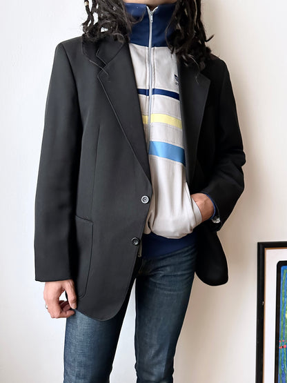 70s wool tailored jacket