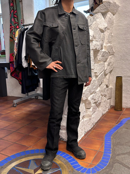 1960's 60年代 Work Jacket Cotton pique Dead stock Toto Vintage clothing store Antique shop Vintage clothing shop Praha Prague コットン ピケ 古着屋 アンティークショップ プラハ ユーロワーク ユーロ古着 ヨーロッパ古着 古着卸