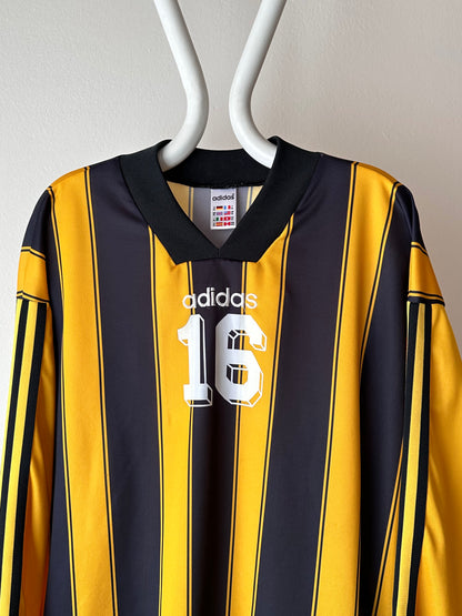 90's Adidas Football shirt Game shirt vintage England Praha Vintage store Prague Vintage store アディダス ゲームシャツ サッカーシャツ ユーロ古着 ヨーロッパ古着