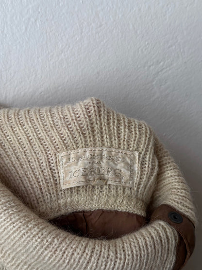 Late 1970s Iceberg × J.C. de Castelbajac wool jumper