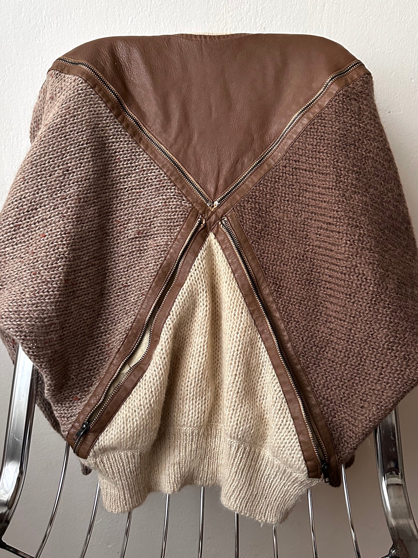 Late 1970s Iceberg × J.C. de Castelbajac wool jumper