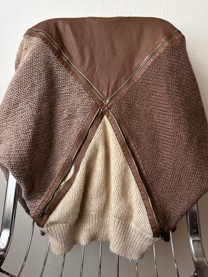 Late 1970s Iceberg × J.C. de Castelbajac wool jumper