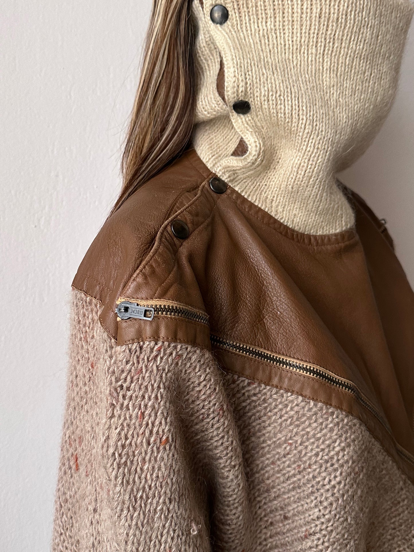 Late 1970s Iceberg × J.C. de Castelbajac wool jumper