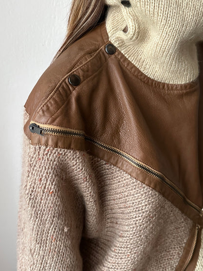 Late 1970s Iceberg × J.C. de Castelbajac wool jumper