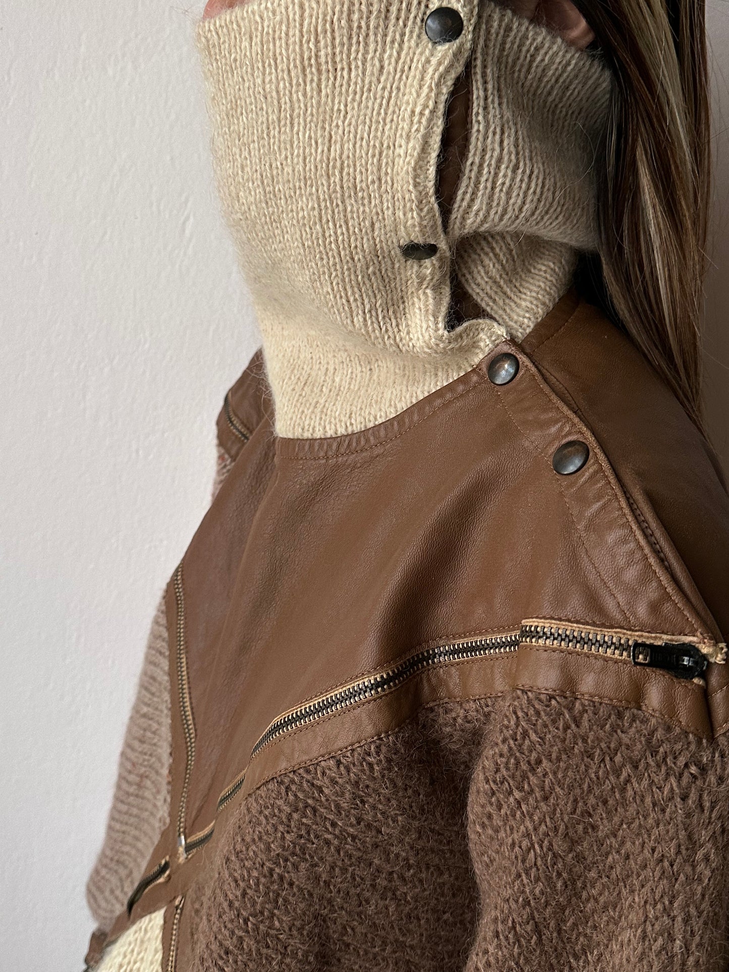 Late 1970s Iceberg × J.C. de Castelbajac wool jumper