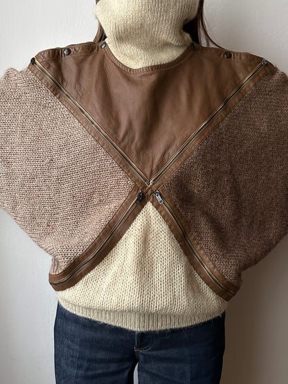 Late 1970s Iceberg × J.C. de Castelbajac wool jumper