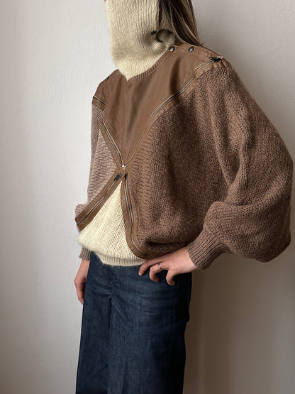 Late 1970s Iceberg × J.C. de Castelbajac wool jumper