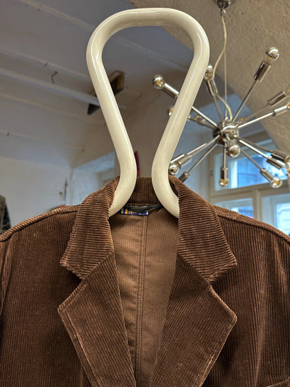 60's 60年代 Germany corduroy tailored jacket コーデュロイ Vintage ヴィンテージ ワーク ユーロワーク  ヨーロッパワーク ドイツワーク Toto Praha Prague Vintage store Vintage clothing 古着屋 古着 ユーロ古着 ヨーロッパ古着 Brown 茶色 