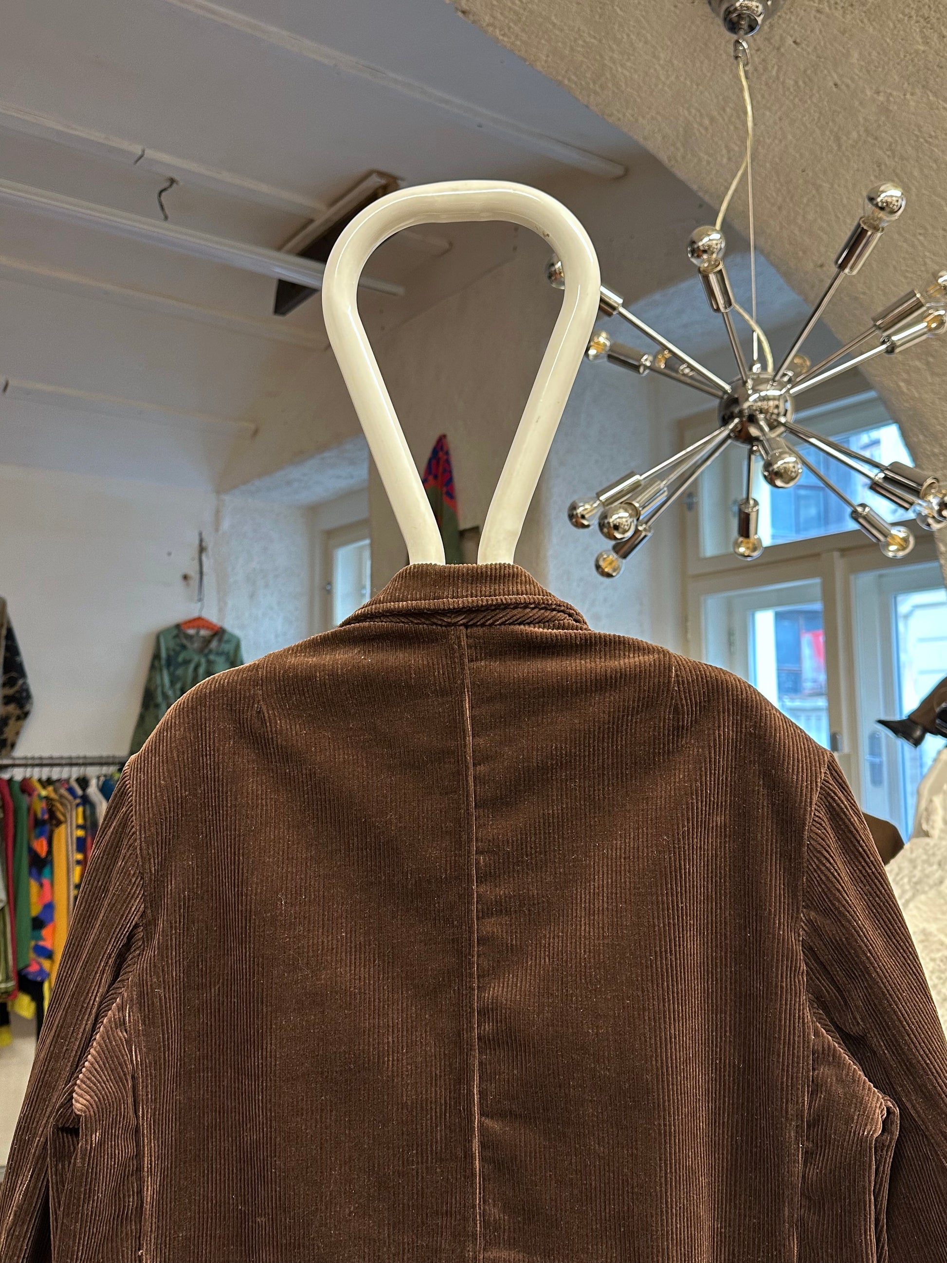 60's 60年代 Germany corduroy tailored jacket コーデュロイ Vintage ヴィンテージ ワーク ユーロワーク  ヨーロッパワーク ドイツワーク Toto Praha Prague Vintage store Vintage clothing 古着屋 古着 ユーロ古着 ヨーロッパ古着 Brown 茶色 