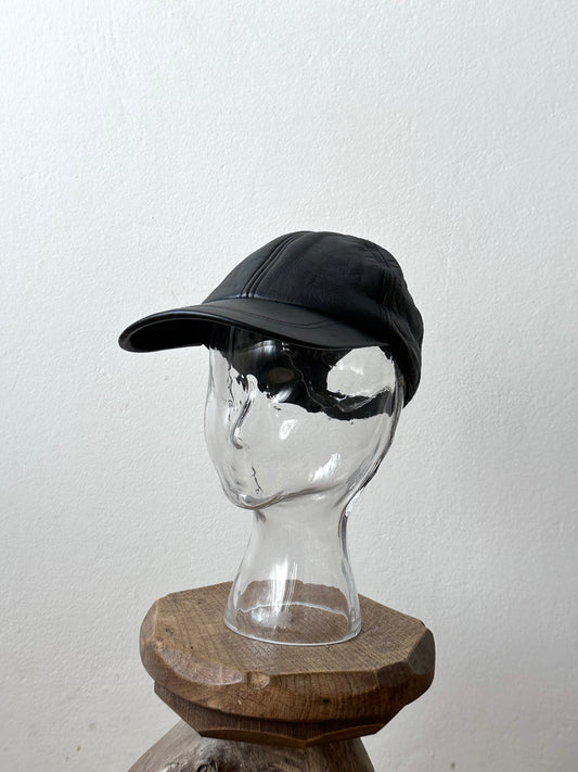 Black Leather cap